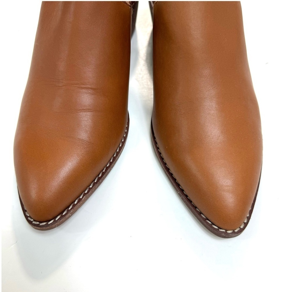 Madewell The Jess Slingback Block Heel Mule in Camel Tan Size 8.5 - Picture 3 of 11